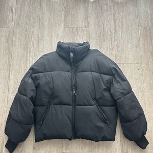 Zara Black Quilted Jacket